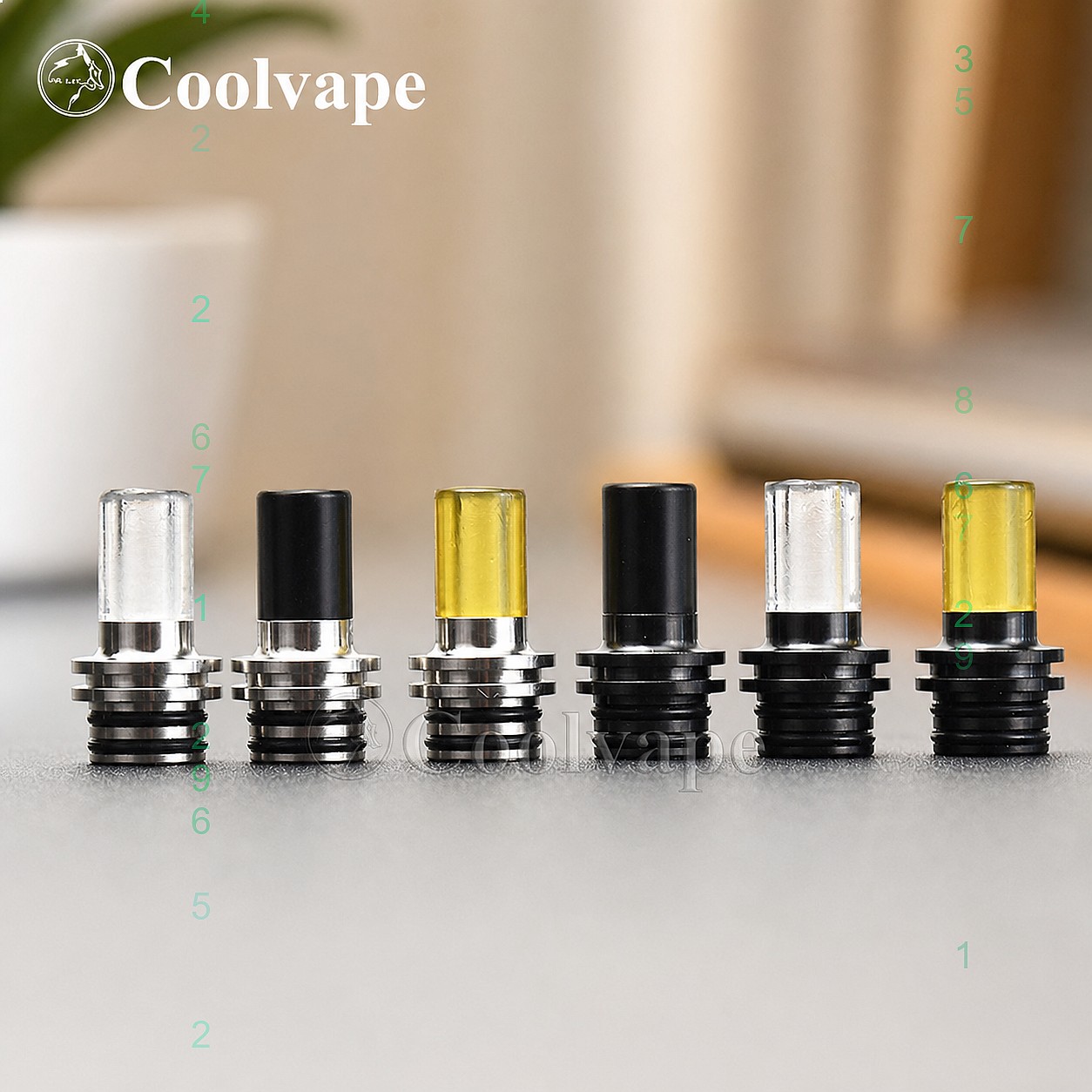 510 MTL Drip Tip Heat Resistan - Vaping Area review and price