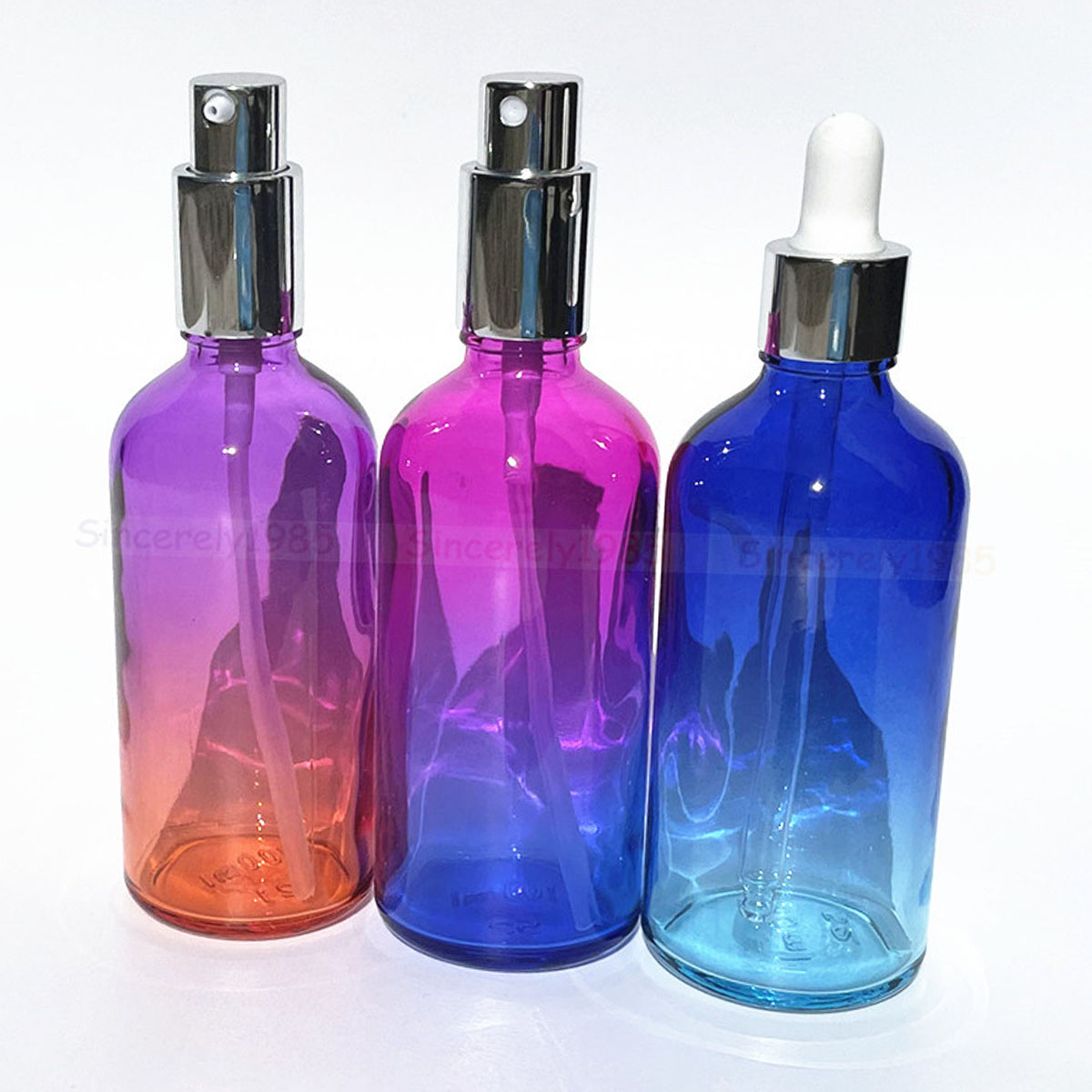 1X 3x 100ml Gradient Color Gla - Juice Bottle Dropper review and price