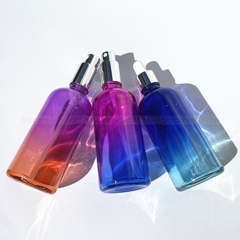 1X 3x 100ml Gradient Color Gla - Juice Bottle Dropper review and price